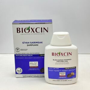 شامپو سیر سیاه بیوکسین ضد ریزش مو BIOXCIN Black Garlic Shampoo For Hair Loss