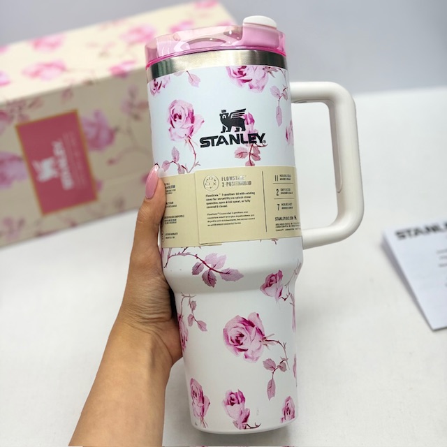 ماگ استنلی گلدار اورجینال (Stanley Quencher H2.0) - Image 7
