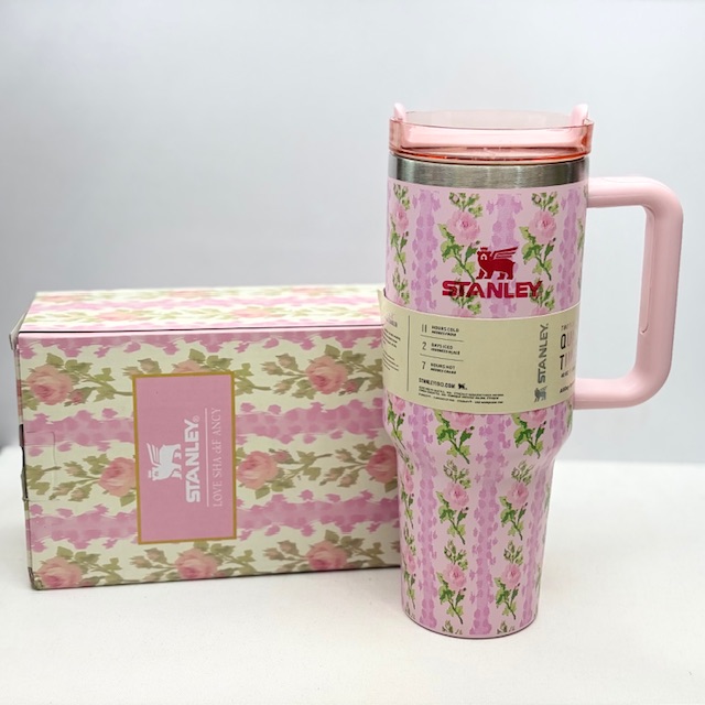 ماگ استنلی گلدار اورجینال (Stanley Quencher H2.0) - Image 2